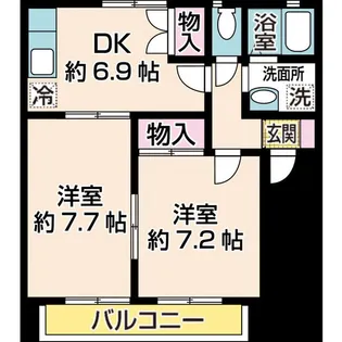 ガーデンタウン【1階】の間取り