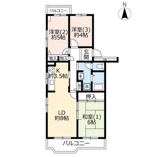 URうらわイーストシティけやき街【1階】の間取り