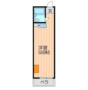 メゾン2番館【2階】の間取り