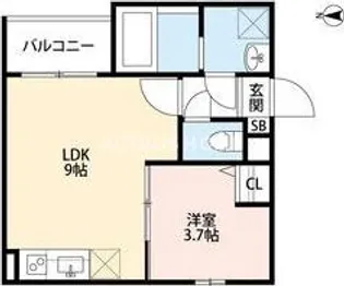 大阪府大阪市東住吉区鷹合3【アパート】の間取り