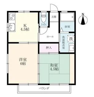 桜コーポ【2階】の間取り
