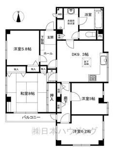 コモード大倉山II【2階】の間取り