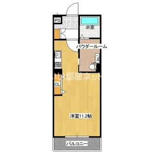 ガーデンコート【4階】の間取り