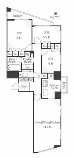 3LDKの間取り画像