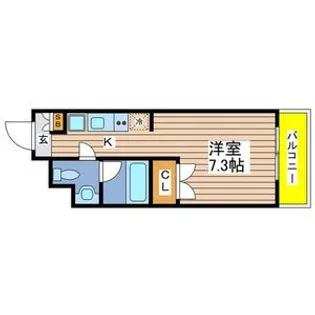 グランデ六番町【4階】の間取り