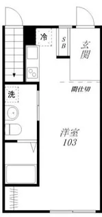 Dreamia千歳烏山-ドリーミア千歳烏山-【1階】の間取り