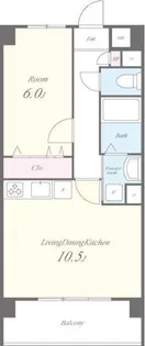 T.S.ヴィラージュ【2階】の間取り