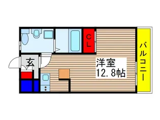 ティアラ緑が丘II【2階】の間取り