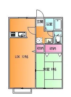 シャトーレイズミ【2階】の間取り