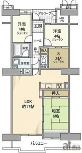 東京都練馬区光が丘7【マンション】の間取り