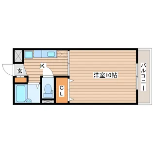 サンガーデン東照宮【1階】の間取り