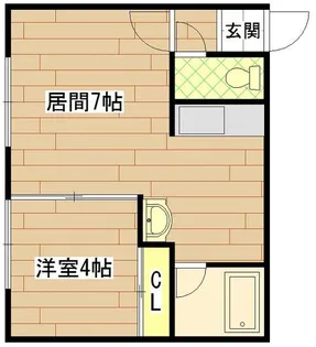 ティエラ【1階】の間取り