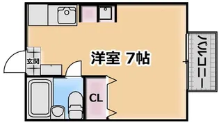 東京都江戸川区北葛西2【マンション】の間取り