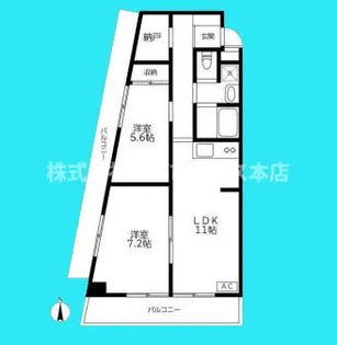 グランシャリオ馬込【3階】の間取り