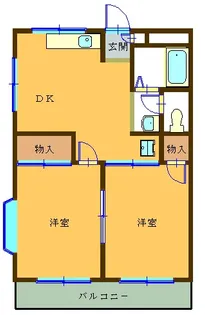 ビクトリーハイツ【2階】の間取り
