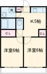 ドミール森田【2階】の間取り