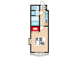 エクセルいづみ【3階】の間取り