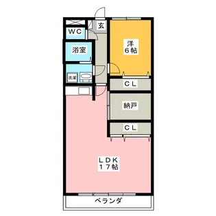 NH神田【1階】の間取り