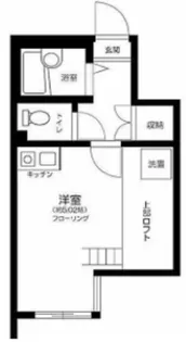 アイコート池袋【1階】の間取り