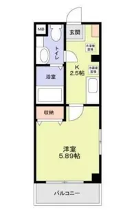 Pod crest I【2階】の間取り
