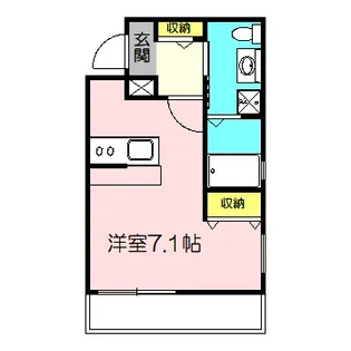 神奈川県横浜市戸塚区吉田町【マンション】の間取り