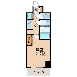セイワパレス丸の内駅前プレミア【8階】の間取り