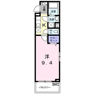 ファンラン【1階】の間取り