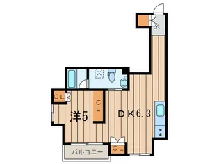-clolline- コリーヌ祐天寺【2階】の間取り