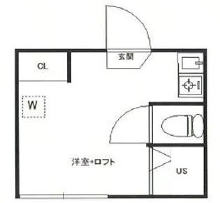 SUNNYHOUSE【2階】の間取り