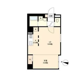 CITY SPIRE南3条II【8階】の間取り