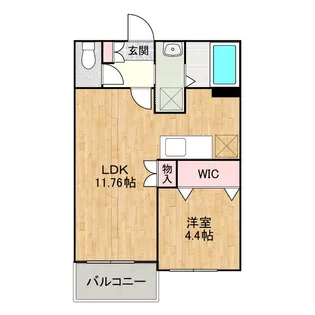 ル・シエル・ブルー【3階】の間取り