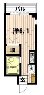 キャッスルアメニティ【2階】の間取り