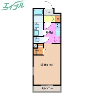 アルフレンテ【2階】の間取り