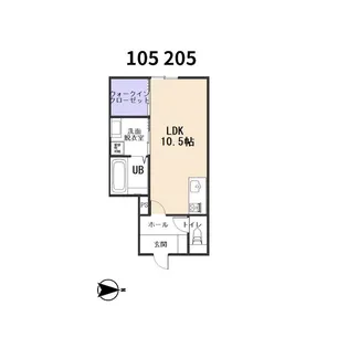 Vent Vert (ヴァン ヴェール)【2階】の間取り