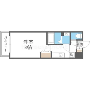 MARKST鶴見【13階】の間取り