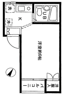 サクマハイツ【2階】の間取り
