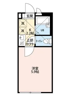 スターライト稲田堤【1階】の間取り