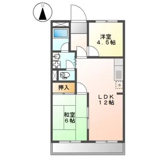 チェリーガーデン【2階】の間取り