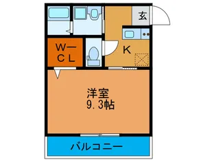 LIB TOUDA【3階】の間取り