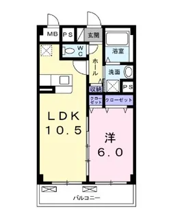 ラグナ蒲田本町【2階】の間取り