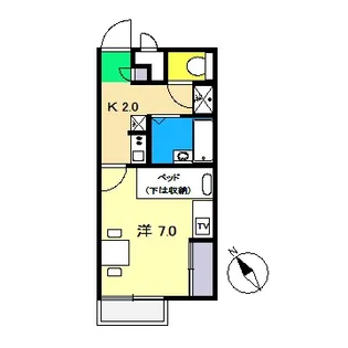 ディアコート【2階】の間取り