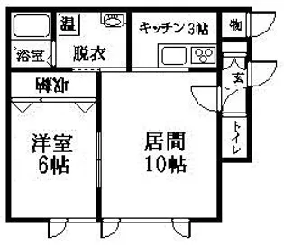 ビリーヴ【1階】の間取り