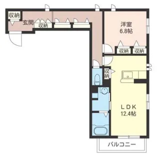 Old tree 1st【2階】の間取り