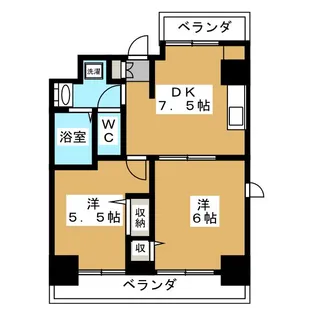 K&FIII【3階】の間取り