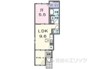 クルール M【1階】の間取り