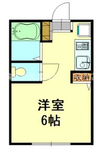 アームおゆみ【1階】の間取り