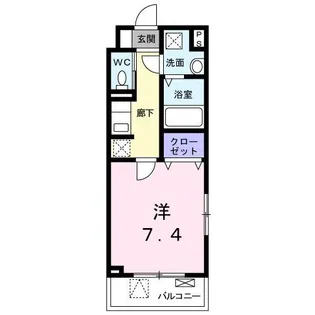 エスモアール杉並【3階】の間取り