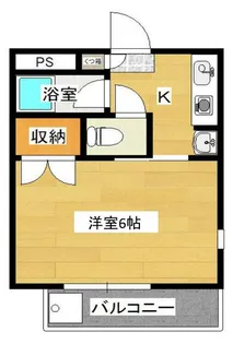 ジュネパレス津田沼15【1階】の間取り