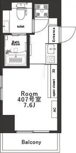 Belleviage Yokohama【4階】の間取り