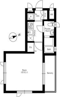 ラ・エテルノクレアート南雪谷【8階】の間取り